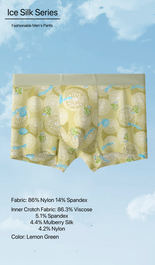 5-Piece Ice Silk Men's Underwear Series